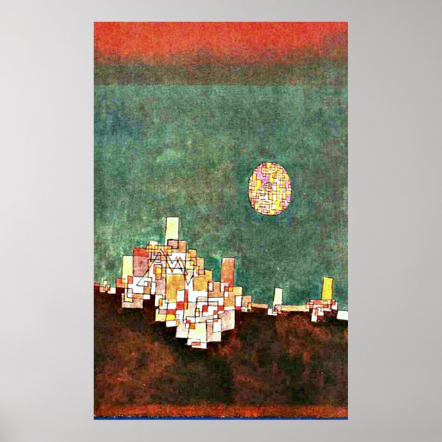 Affiche Klee - Site choisi (Devant)