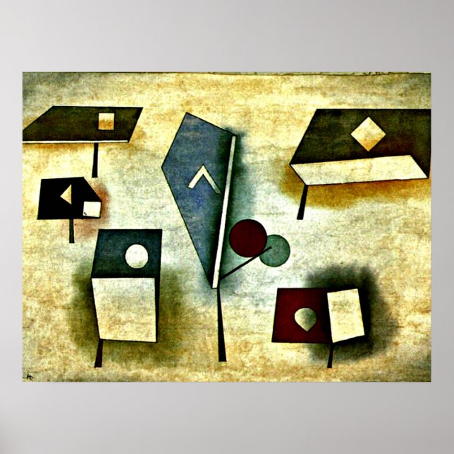 Affiche Klee - Six espèces (Devant)