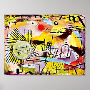 Affiche Klee - Soleil levant