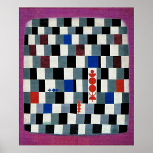 Affiche Klee - Super échecs