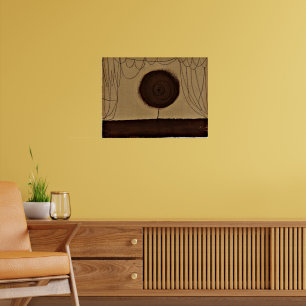 Affiche Klee - Une Fleur se produit