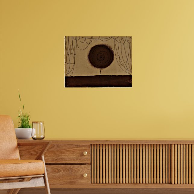 Affiche Klee - Une Fleur se produit (Salon 2)