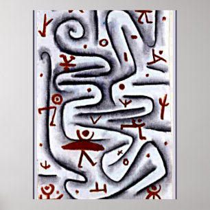 Affiche Klee - Zone des grands esprits