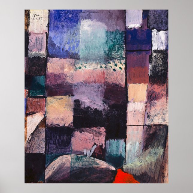 Affiche Klee's About a Motif from Hammamet (Devant)