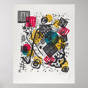 Affiche Kleine Welten V de Kandinsky