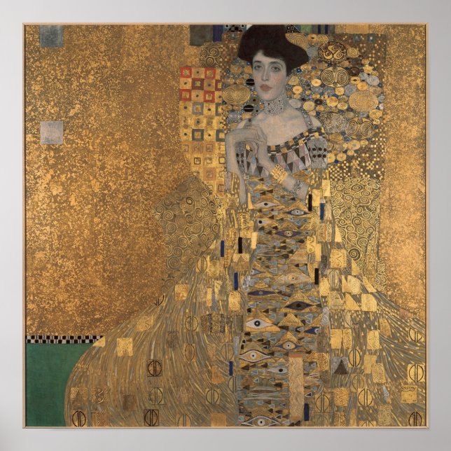 Affiche Klimt : Adele Bloch-Bauer I, 1907 (Devant)