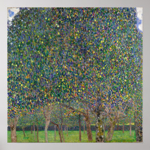 Affiche Klimt - Arbre à poires