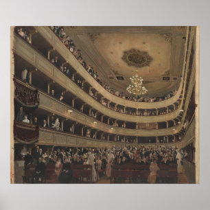 Affiche Klimt Burgtheater Vienne - Art Print