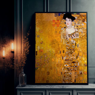 Affiche Klimt Golden Lady Adele Bloch Bauer Art Nouveau