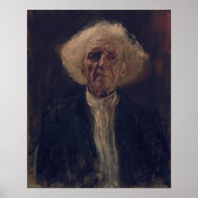 Affiche Klimt - Homme aveugle (Devant)