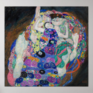 Affiche Klimt - La Vierge