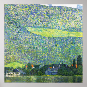 Affiche Klimt - Litzlberg Am Attersee