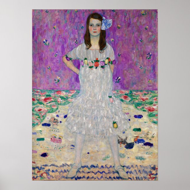 Affiche Klimt - Mada Primavesi 1903 (Devant)