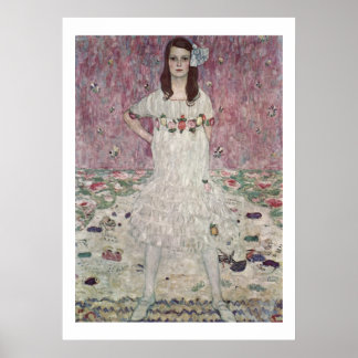 Affiche Klimt - Mada Primavesi. 1912