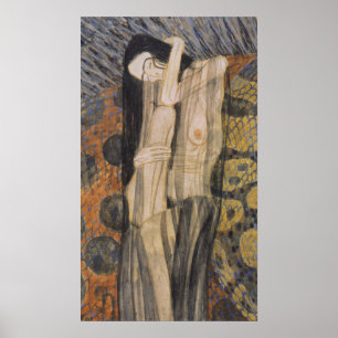 Affiche Klimt - Nagender Kummer