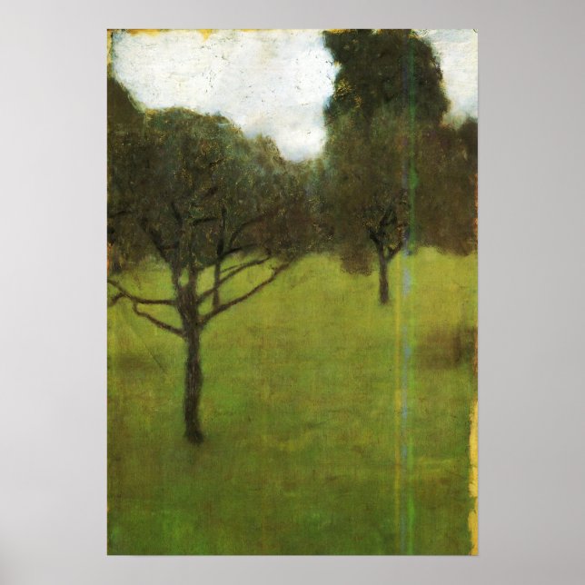 Affiche Klimt - Orchard 1896 (Devant)