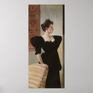Affiche Klimt - Portrait De Marie Breunig 1894