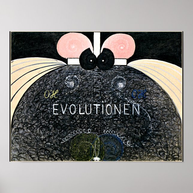 Affiche Klint - Evolution, No. 07, Groupe VI, Art abstrait (Devant)