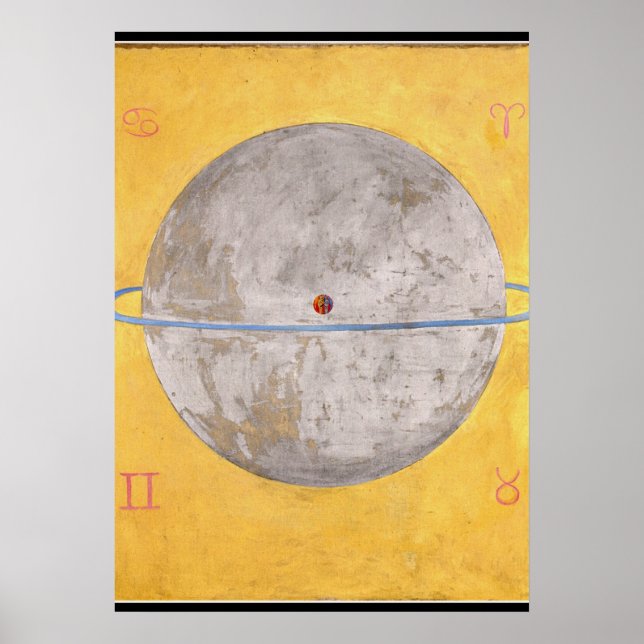 Affiche Klint - La colombe n° 12, oeuvre vintage (Devant)