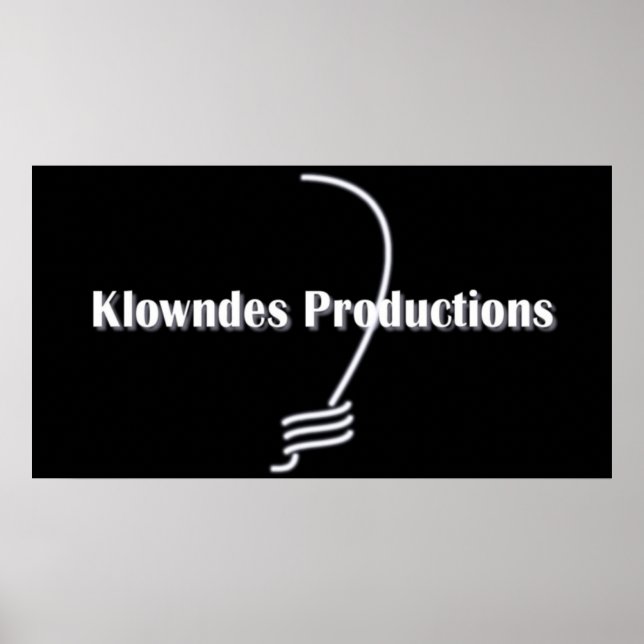 Affiche Klowndes Productions (Devant)