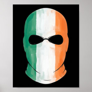 Affiche Kneecap Tricolor Balaclava