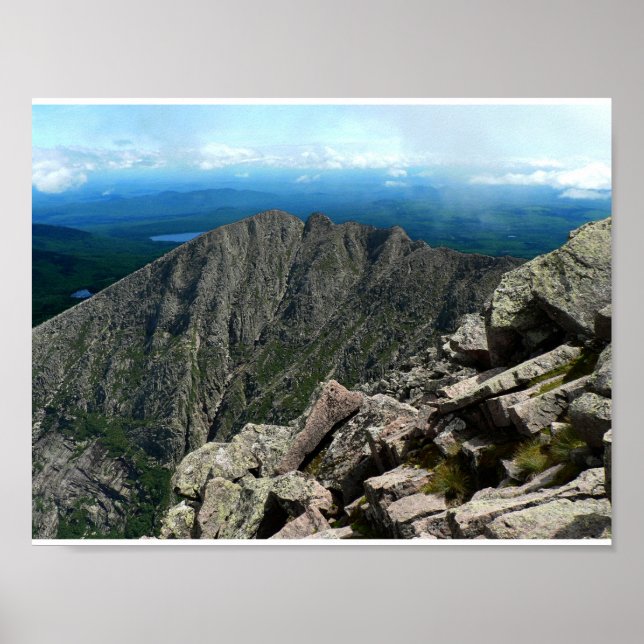 Affiche Knife Edge, Baxter State Park, Maine (Devant)