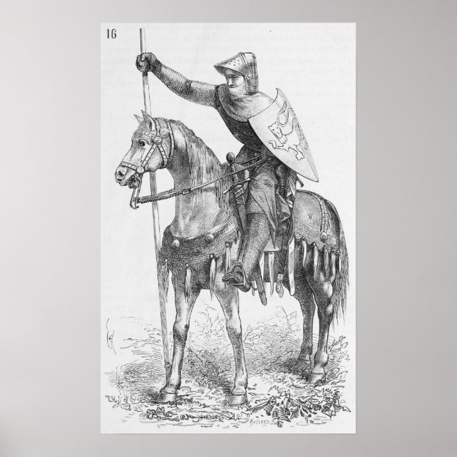 Affiche Knight anglais (Devant)