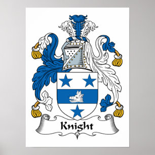 Affiche Knight Family Crest
