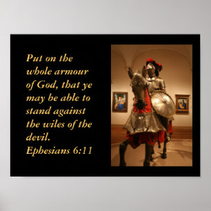 Affiche Knight in shining armour!  Gods' protection.