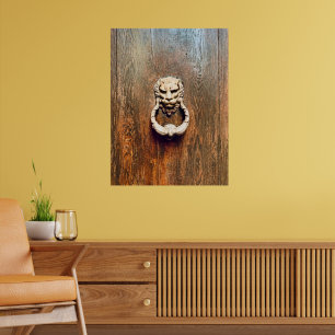 Affiche Knocker de porte de Venise