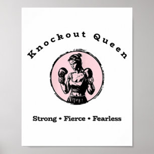 Affiche Knockout Queen