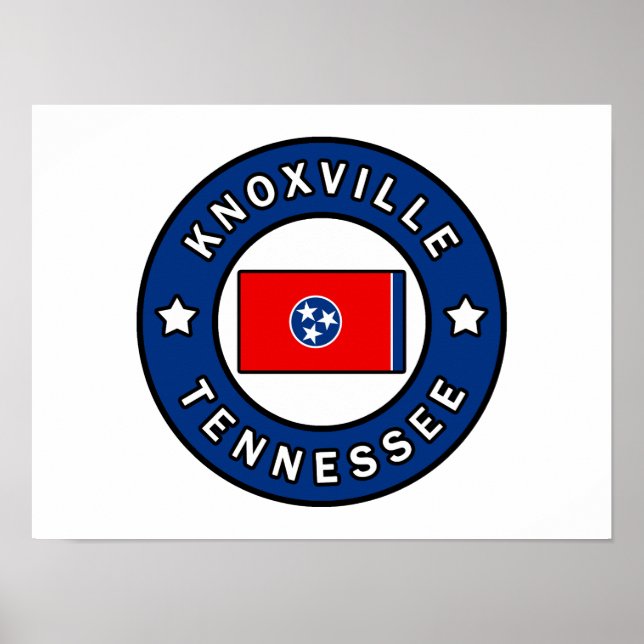 Affiche Knoxville Tennessee (Devant)