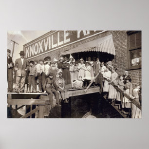 Affiche Knoxville Tricot Works, 1910