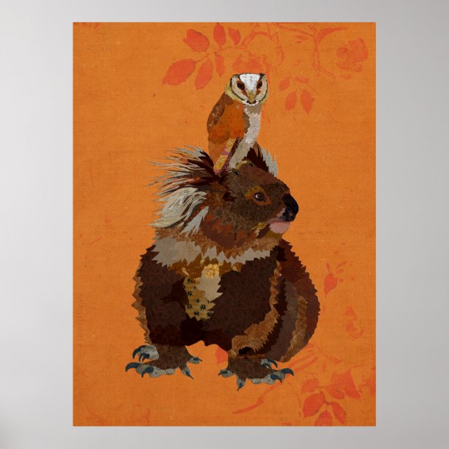 AFFICHE KOALA BEAR & OWL (Devant)