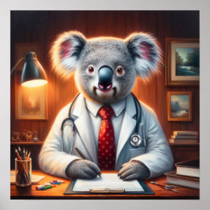 Affiche Koala Doctor