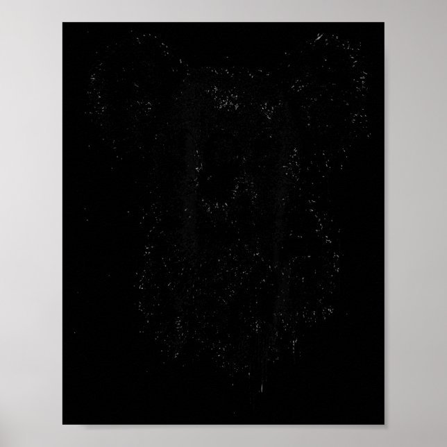 Affiche Koala Ink Art Australian Wildlife Rtrait Nge Koala (Devant)