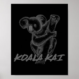 Affiche Koala Kai pour les ados amateurs de karaté et d'an