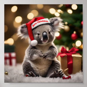 Affiche "Koala Kris Kringle : Noël en dessous"