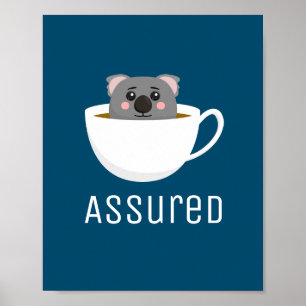 Affiche Koala Tea assuré