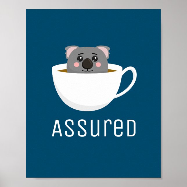 Affiche Koala Tea assuré (Devant)