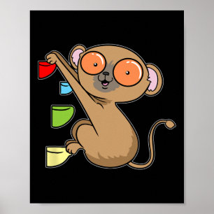 Affiche Koboldmaki Bloc Grimpeur Escalade Blocaille