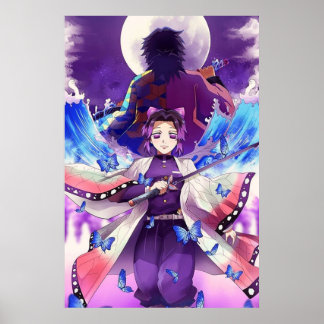 Affiche Kocoho Shinobu X Giyu Tomioka