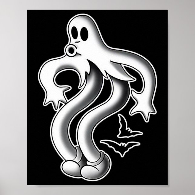 Affiche Koko The Clown Ghost Éffrayant Ts (Devant)
