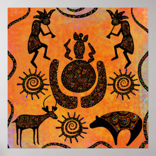 AFFICHE KOKOPELLI 