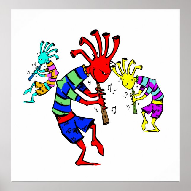 Affiche Kokopelli Art Music Trio (Devant)