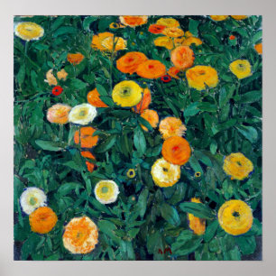 Affiche Koloman Moser Marigolds