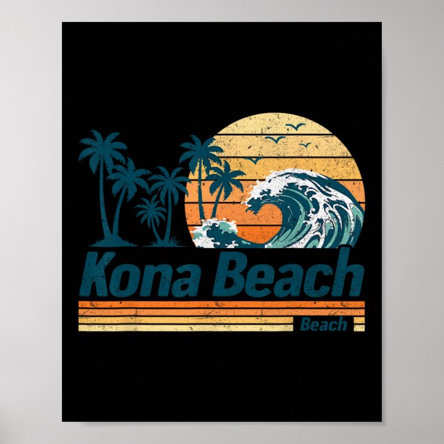 Affiche Kona Beach Group Vacances familiales jumelées Été (Devant)