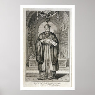 Affiche Kong-Fu-Tse, ou Confucius, the Most Celebrated Phi