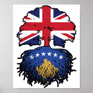 Affiche Kosovo Kosovo Royaume-Uni Royaume-Uni Grande-Breta