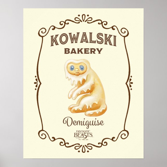 Affiche Kowalski Bakery (Devant)